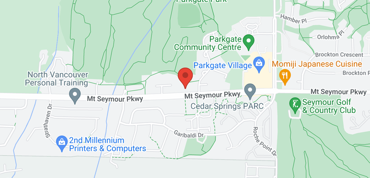 map of 7 3468 MOUNT SEYMOUR PARKWAY
